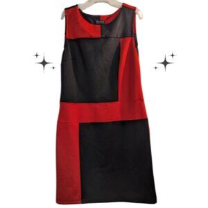 Red & Black Dress